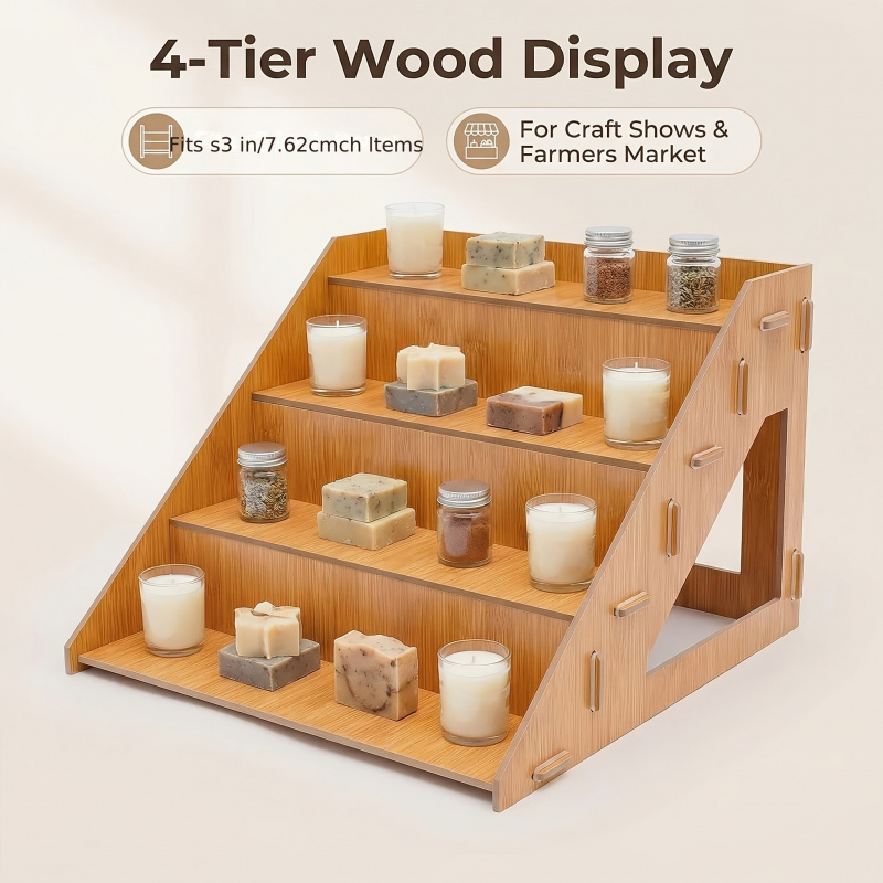 Ahşap Ürün Sergileme Rafı, Çif - Pop Display Shelf incelemesi ve fiyatı